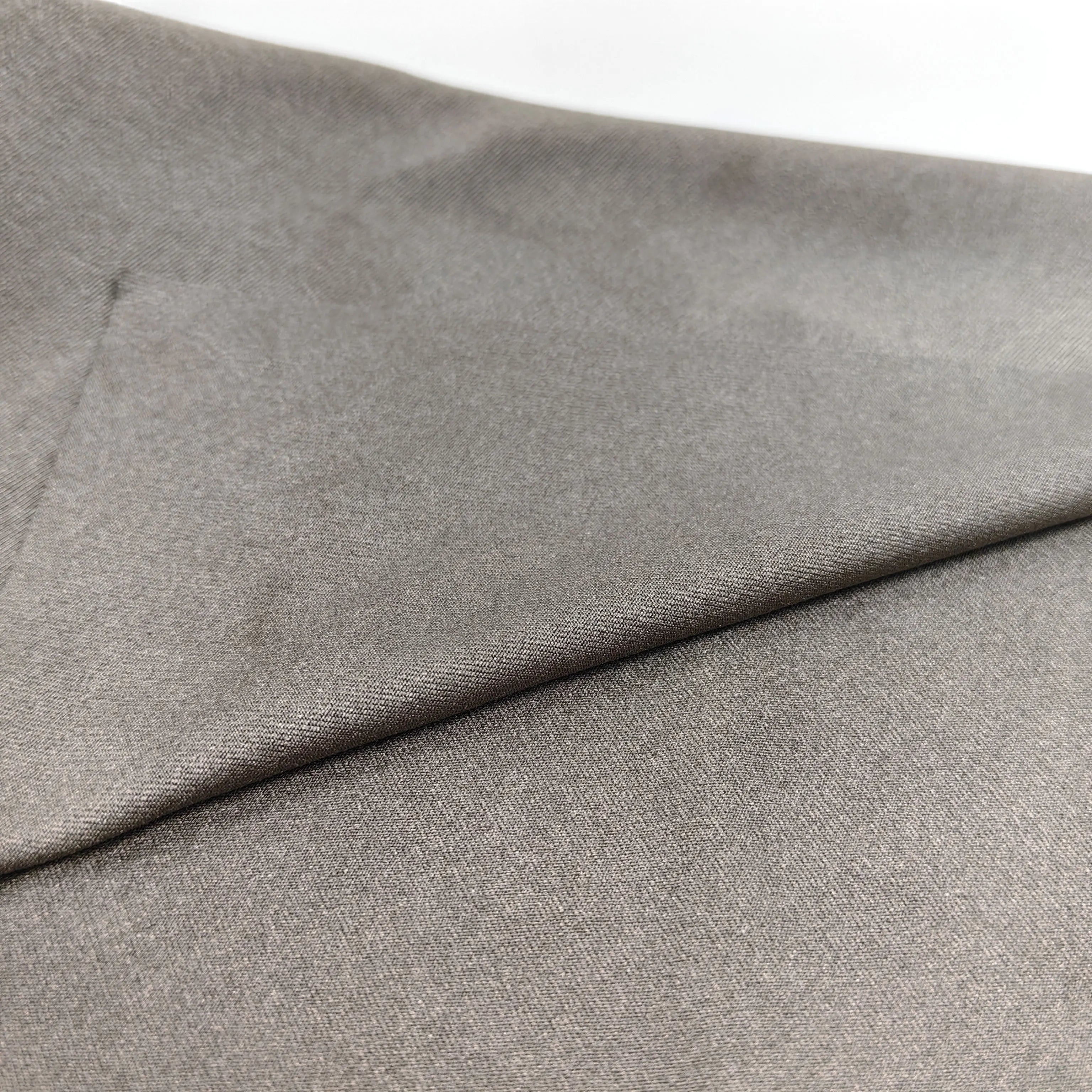 100% Silver Fiber Metallic Woven 4-Way Stretch EMF Protection Anti-Radiation Conductive Fabric for Clothing