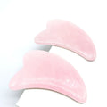 2026 Natural Rose Quartz Gua Sha Tool for Facial and Body Skin Massage Rose Quartz Gua Sha Board