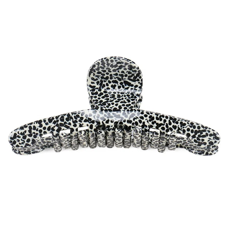12cm Acetate Minimalist Hair Claws Fashion Oversized Claw Clip for Thick Hair Elegant Women Girls Claw Clips