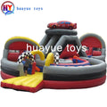 Commercial Indoor Inflatable Bouncer Slide Inflatable Bounce Jumper Obstacles Auto Park Theme for Kids Castle Games