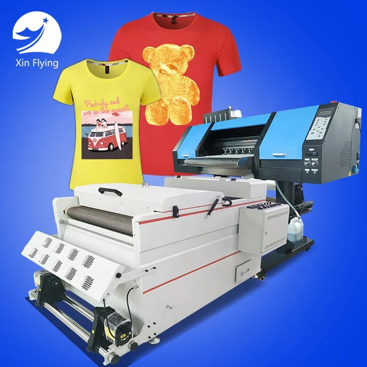 Factory Wholesale Printer 60cm Width Direct to Film  Dtf Printer Printing Machine for Any Kind of Fabric Garment Textile