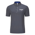 Lidong Custom Top Grade Summer for Polo Shirts for Men New Breathable Plain Design Loose Fit Knitted Fabric