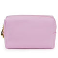 Wholesale Ladies Custom Portable Square Waterproof Cute Travel Wash Pu Leather Cosmetic Storage Bag Double Zipper