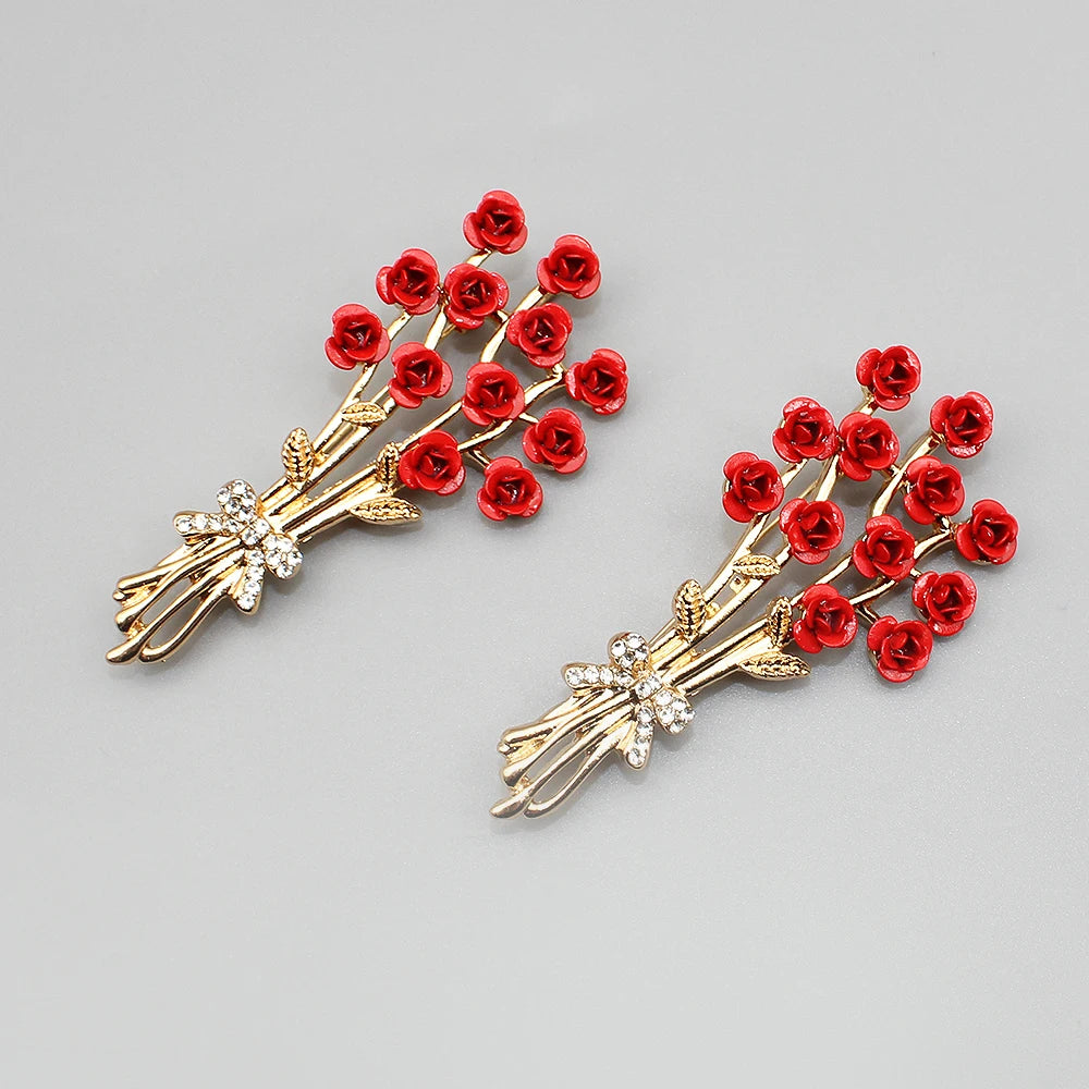 Jachon Rose Gold Brooches Custom Elegant Temperament Brooch Suitable for Women Supply Wholesale Price Brooches Women Accessories