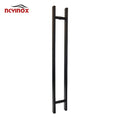Matte Black Stainless Steel Glass Door Long Pull Handle for Office Door