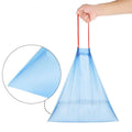 15PCS /1 Roll of Disposable Garbage Bags Household Kitchen Garbage Bags Pull Rope Handle Non-dirty Hand Plastic Storage Bags