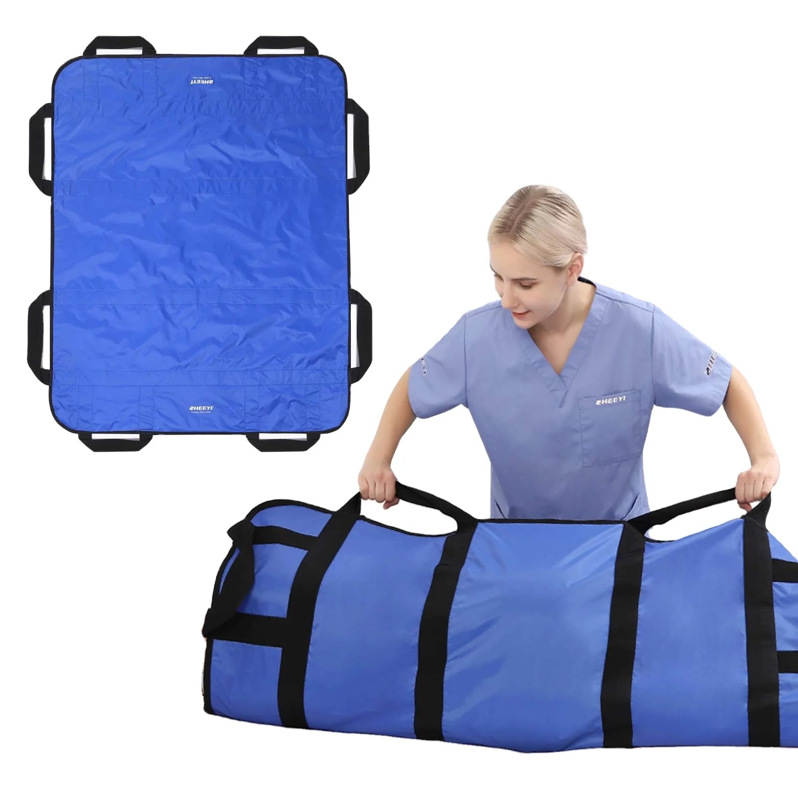 Patient Ambulation Assist Transfer and Walking Gait Belt with Hand