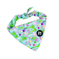 Wholesale Kingspeed  Green and Eco Dog Bandana One Size Pet Bandana Collar Adjustable Puppy Bandana with Colorful Printed Logo