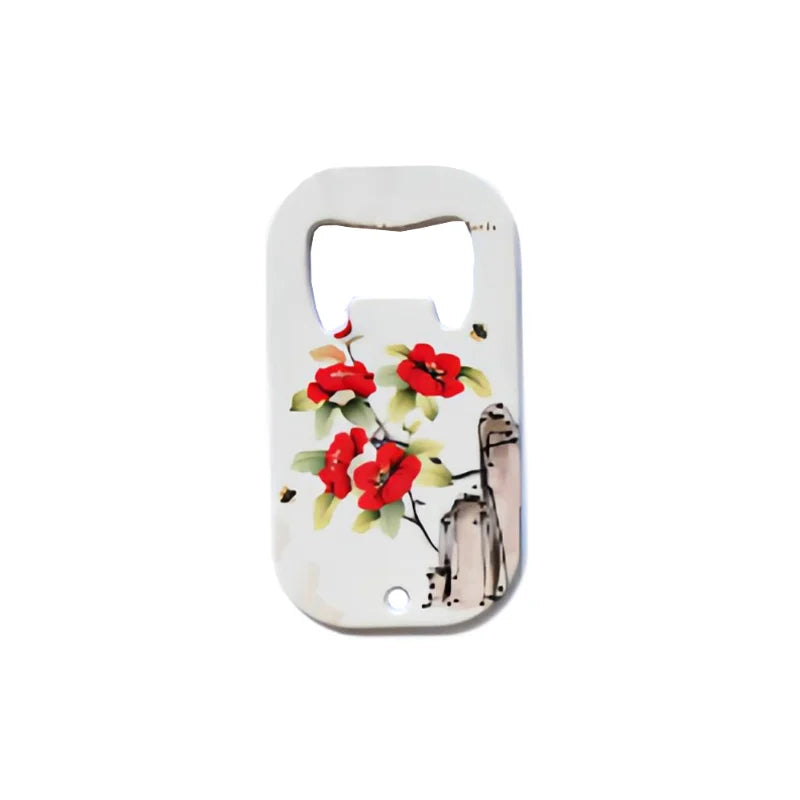 Qualisub Personalized Metal Bottle Opener Sublimation Blanks Bottle Opener for Heat Press