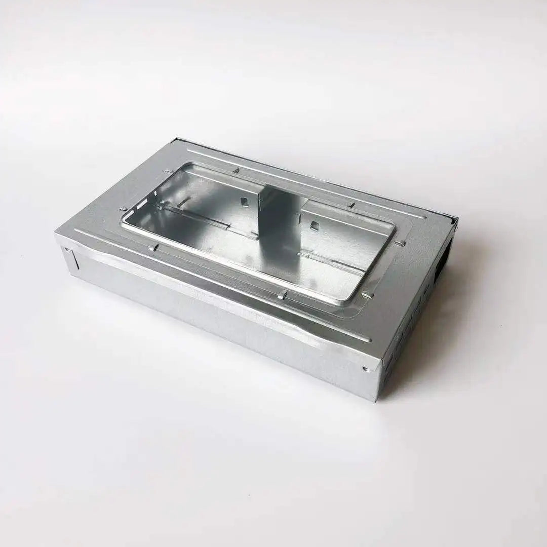 Custom Logo Solid Metal Eco-Friendly 10-Capacity Multi Catch Mouse Trap with Clear Lid for Farm & Home Use for Brand