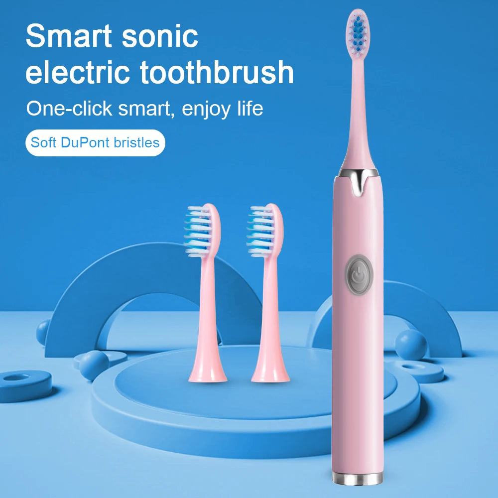 Electric Tooth Brush Battery Version Soft Bristles Oral Hygiene Intelligent Automatic Sonic Customized Electric Toothbrush
