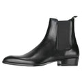 Vintage Men's Chelsea Boots Breathable Comfortable Top Grade Cow Leather Boots Casual Shoes Office Customize Logo