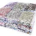 144000pcs/bag Wholesale Blingbling Flatback Non-Hotfix Rhinestone Glitter Crystal Shinning Nail Art Decoration SS6