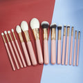15pcs Makeup Brush Set Factory Wholesale Professional Make up Brushes with Private Label