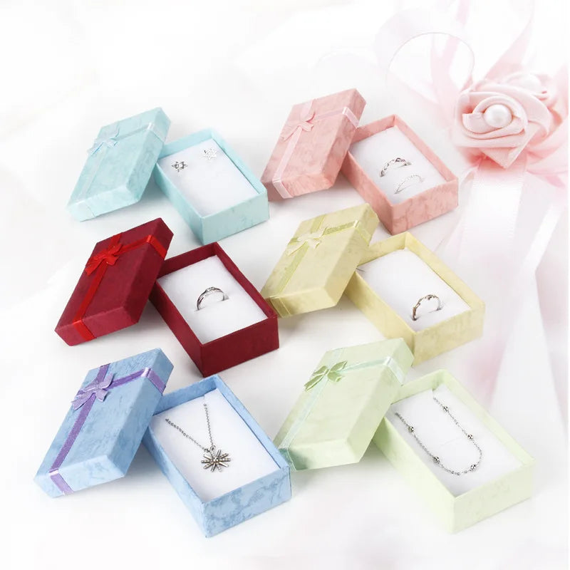 Custom Small Big Medium Size Fashion Luxury Paper Jewelry Gift Packaging Boxes for Display