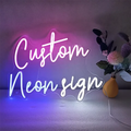 Wholesale Led Light Logo Happy Birthday Neon Sign Custom Made NO MOQ Dropshipping Neon Sign for Bedroom Party Wedding Home Decor