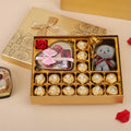 Valentine's Day 520 Surprise 30-Compartment Recyclable Plastic Eco-Friendly Snacking Candy Gift Box Customizable Liner Food-Safe