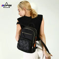 Bopai Fashion Business Ladies Custom logo College Waterproof Lightweight Casual Office Daily Women 14 Inch Laptop Backpack MegaBDM