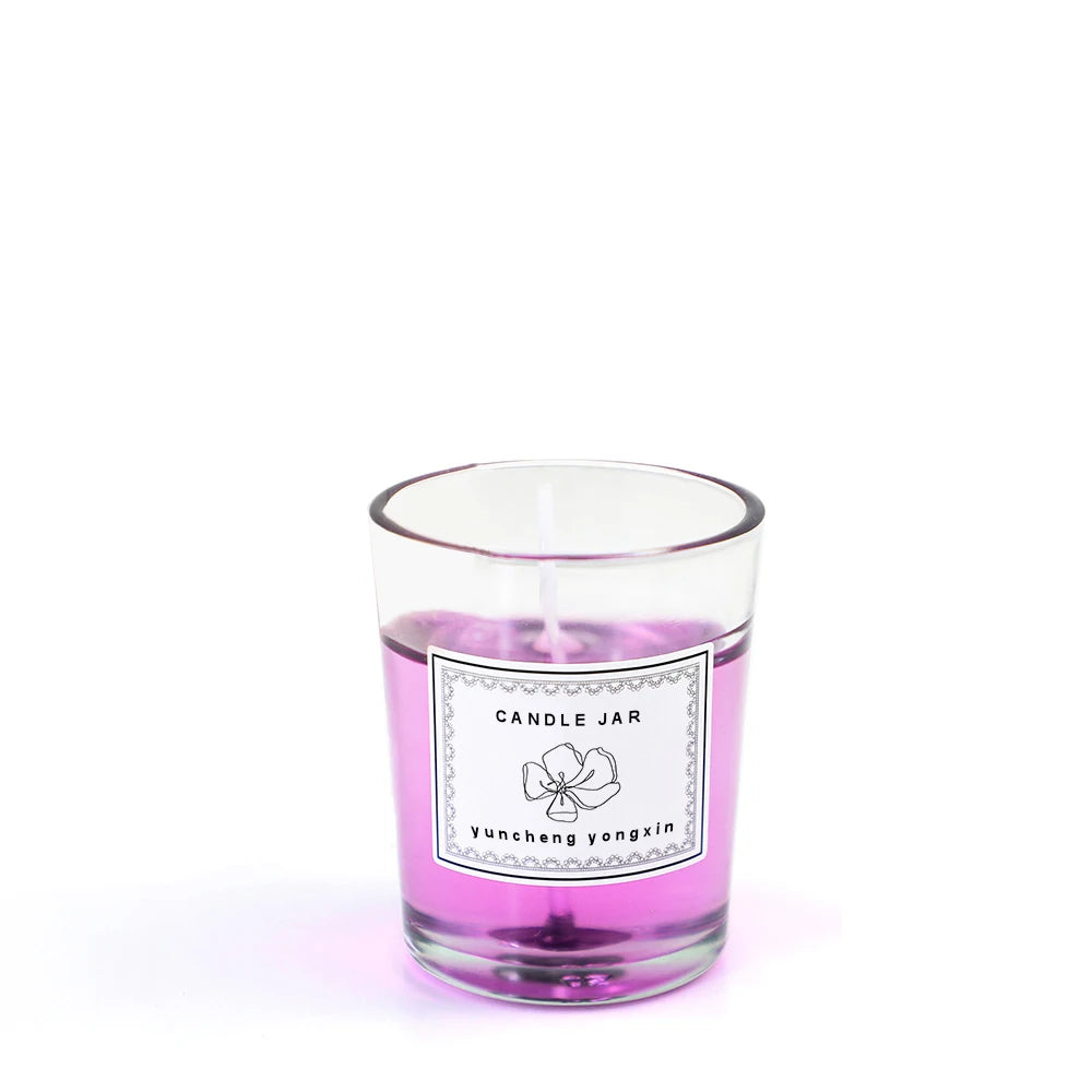 Handmade Christmas Glass Marble Scented Candle Holders-Eco-Friendly Low MOQ Fast Delivery