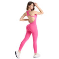 Hot Gym Yoga Sleeveless Hollow Back Jumpsuit Sleeveless Yoga Jumpsuit Women Yoga Fitness
