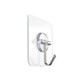 Heavy Duty PVC Waterproof Adhesive Wall Hooks Self-Applied Hooks for Coat Clothing Tools Kitchen Bathroom Living Office