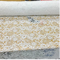 Quality White Moroccan Dress Fabric Style Guipure Bridal Dress Lace Fabric