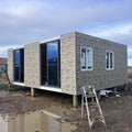 BOX SPACE Steel Container House Hurricane Waterproof Soundproof Modular Prefab Homes Industrial Carved Metal Cladding Apartments