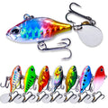 Jigging 52mm 8.5g Spinner Bait Mini Lead Jig Bass Lure Spin Metal Lure Vib Fishing Lures