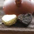 CB013 China Yunnan Puerh Tea Compressed Shu Tuo Cha Ripe Puerh Heart Shaped Mini Tea Cake