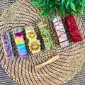 Organic Palo Santo Incense Natural White Sage Smudge Stick Wand Spiritual Incense Sticks Bundle Aromatherapy Energy Cleaning