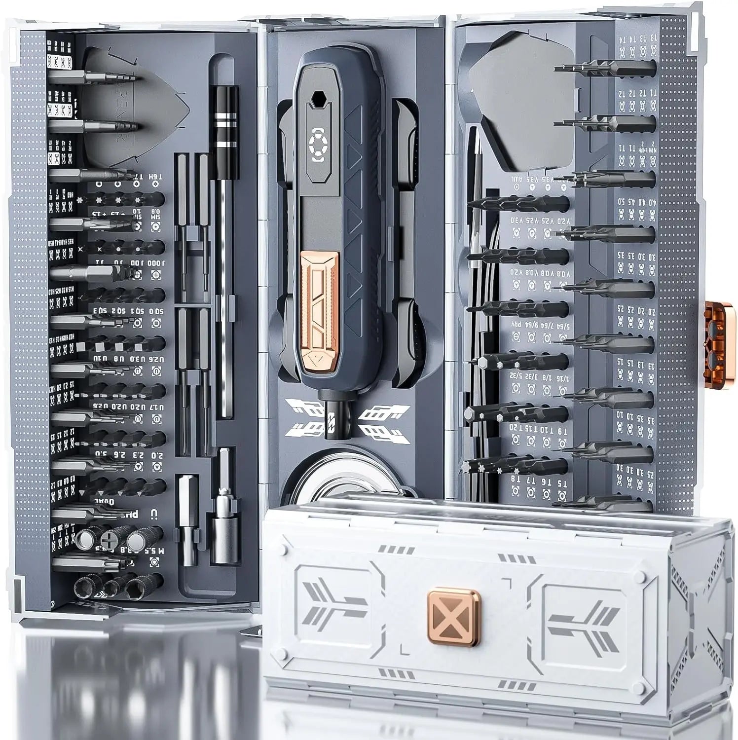 180 in 1 Screwdriver Set Precision Screwdriver Set With Pick-up Screwdriver Bits Magnetic Repair Tool Kit