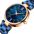 MINI FOCUS 0189 Ladies Watch for Women Luxury Watches  Fashion Quartz Wrist Watch Coffee Stainless Steel New Minimalist