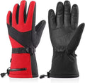 Ski Gloves Waterproof Breathable Snowboard Gloves 3M Thinsulate Insulated Warm Winter Snow Gloves Fits Both Men & Women