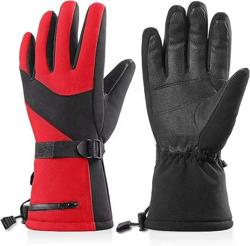 Ski Gloves Waterproof Breathable Snowboard Gloves 3M Thinsulate Insulated Warm Winter Snow Gloves Fits Both Men & Women