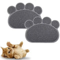 Pet Placemat PVC Pet Bowl Mat Placemat Single Double Bowl Cat and Dog Rubbing Mat Cat Litter Mat