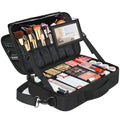Large Professional Makeup DIY Organizer with Mirror 3 Layers Artist Cosmetic Bags Cases