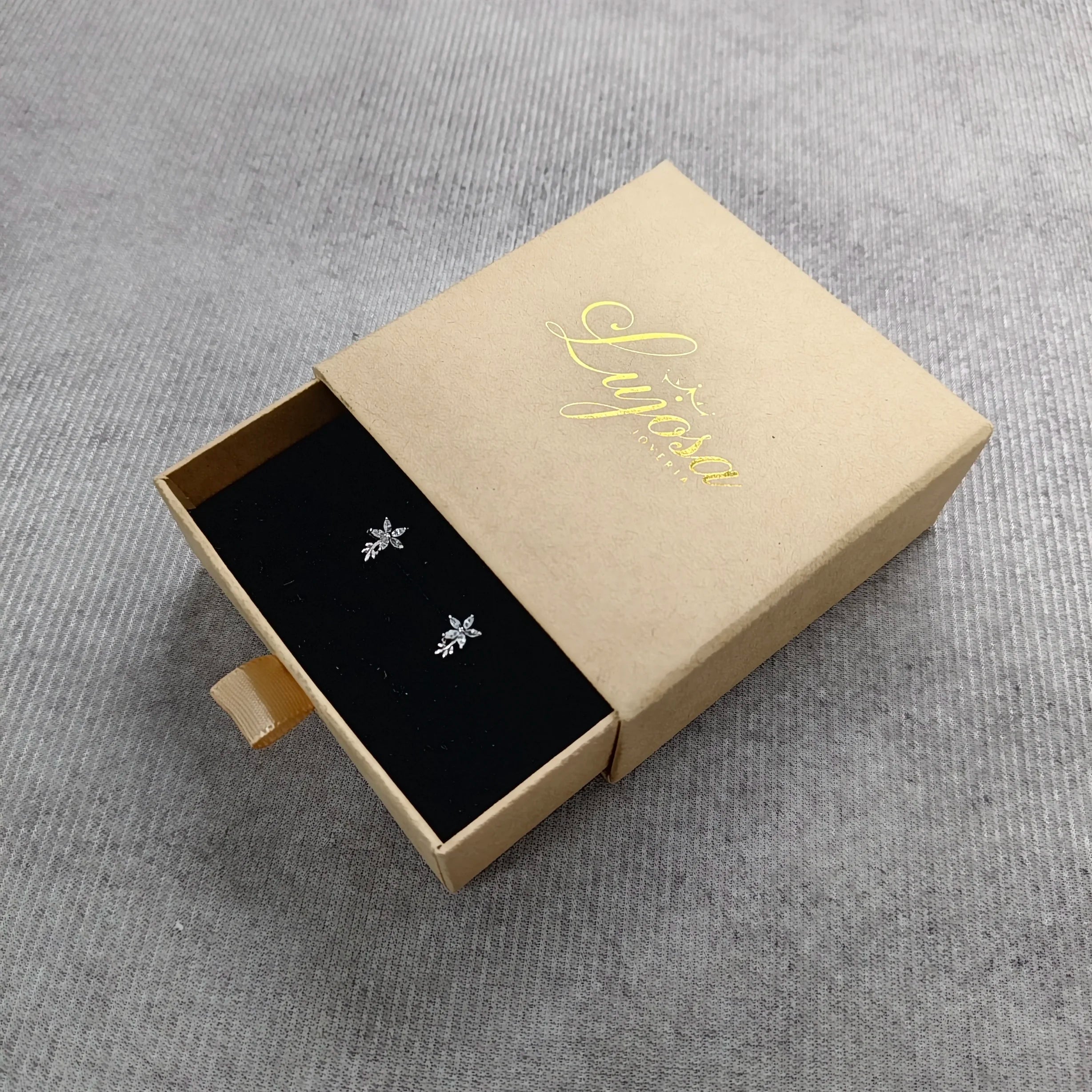 Wholesale Eco Friendly Paper Custom Logo Printed Luxury Small Drawer Gift Jewellery Jewelry Packaging Box