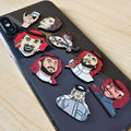 Manufacturer Gift Custom Print Kuwait Oman Bahrain Saudi Arabia Uae Zinc Alloy Metal Sticker for Mobile Phone Cell Phone Sticker