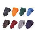 Premium Quality Brand Custom 100% Silk Mens Classic Polka Dot Pattern Ties Handmade Business Wedding Party Self Neckties