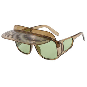 Wholesale square Frame Retro Design Sunglasses Fashion UV400 Outdoors Sun Eyewear
