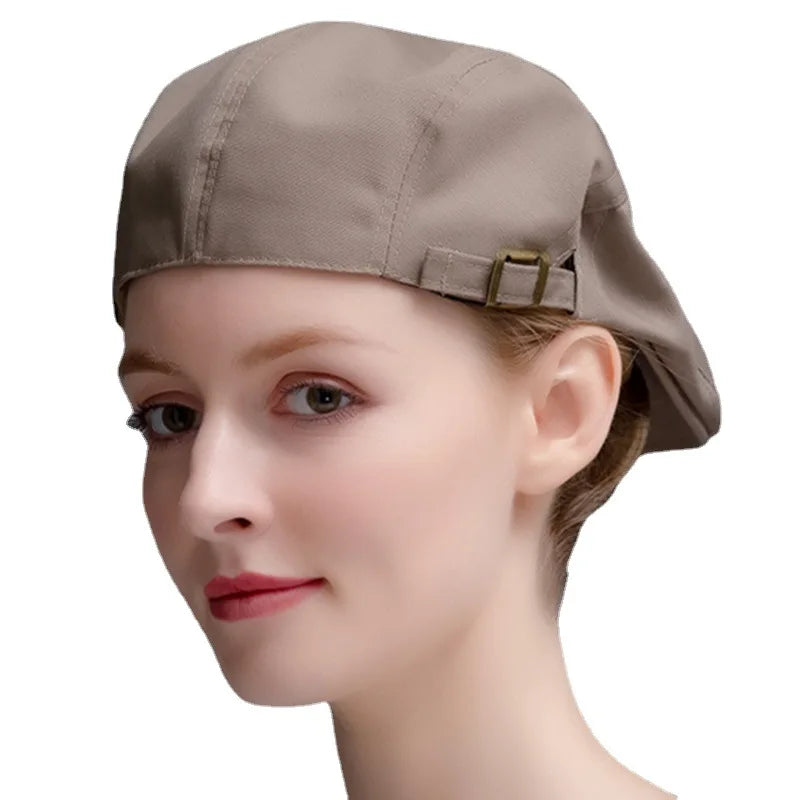 Unisex Vintage Elastic Mesh Chef Hat Formal Style Wholesale Kitchen Cooking Caps for Food Service