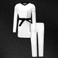 Comfortable Breathable Spandex/Nylon Taekwondo Uniforms Quick Dry Lightweight Design Durable Martial Arts Wear Firmway Free