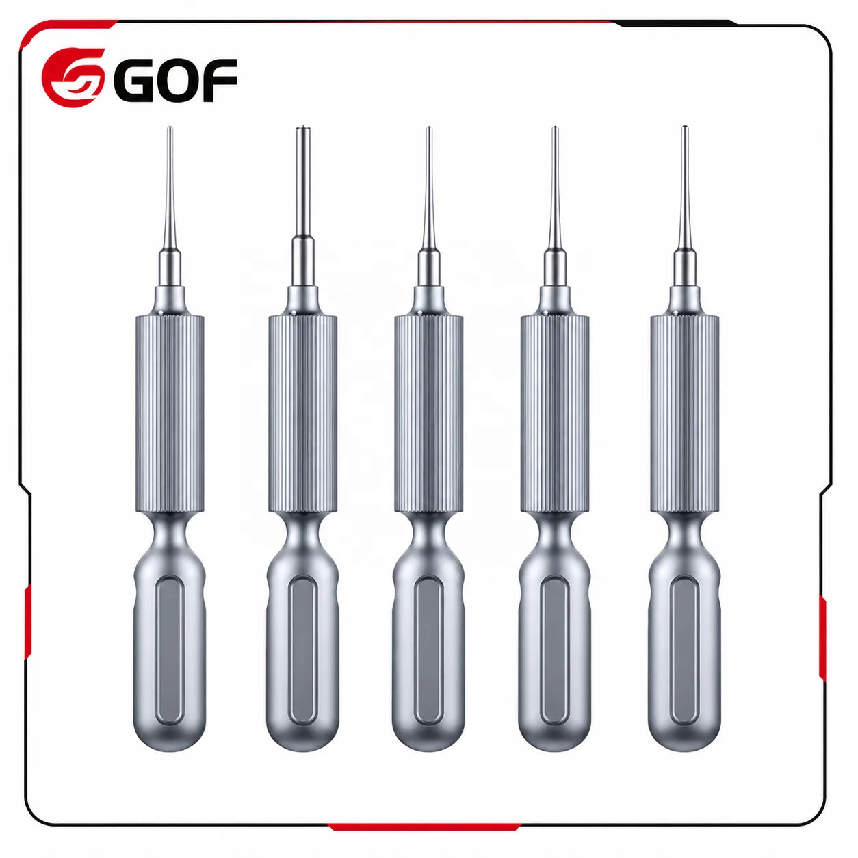 Industrial DIY Mini 3D Cross Shaped Torx Screwdriver Set Customizable OEM Carbon Steel Natural Finish Mobile Phone Maintenance