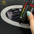 Wholesale Price HipHop Jewelry Necklace 2mm 3mm 4mm 5mm 6.5mm 925 Sterling Silver D-VVS Diamond Moissanite Tennis Chain Necklace