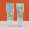 Empty 65ml 75ml 85ml Cosmetic Sunscreen Eye Cream Tubes Squeeze Nozzle Pump Lotion Tube Wholesale Airless Pump Packaging Tube