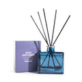 Private Label Luxury Home Fragrance Natural Glass Bottle Essential Oil Aroma Reed Diffuser with Rattan Sticks
