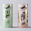 Biodegradable Custom Logo Kraft Ape  Essential  Oil Tube Packaging Cylinder Paper Tube Round Boxes for Spa