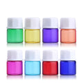 1ml 2 ml 3ml 5ml Mini Small Face Care Cosmetic Packaging Colored Glass Essential Oil Bottle