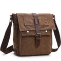 Wholesale Custom Logo Vintage Geometric Summer Fashion Portable Durable Men's Canvas Travel Shoulder Bag Messenger Luxury