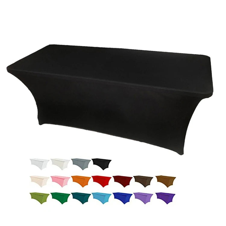 FEAMONT Hotel Tablecloth Solid Color Plain Advertising Tablecloth Long square Table Table Cloths for Events